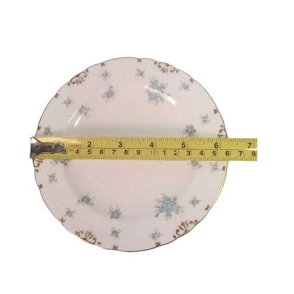 Royal Crown Derby A1216 “Kensington” 10-Piece Service for 2 • 1959 Forget me Not - Picture 7 of 9